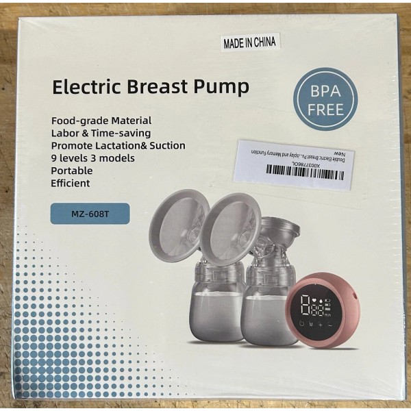 Unbranded PINK ELECTRIC BREAST PUMPS MZ-608T BPA FREE 9 LEVELS