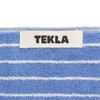 TECLA TERRY TOWELS SRIPED Face Towel, Blue, Clear Blue Stripes