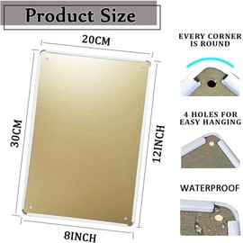 Vintage Beach Metal Signs For Outside Funny Patio Tin Sign Retro Outdoor Decor Surf Board Decor For Wall Deck Signs Beach Decorations For Home Backyard Surfing Decor Sign 8x12 Inch