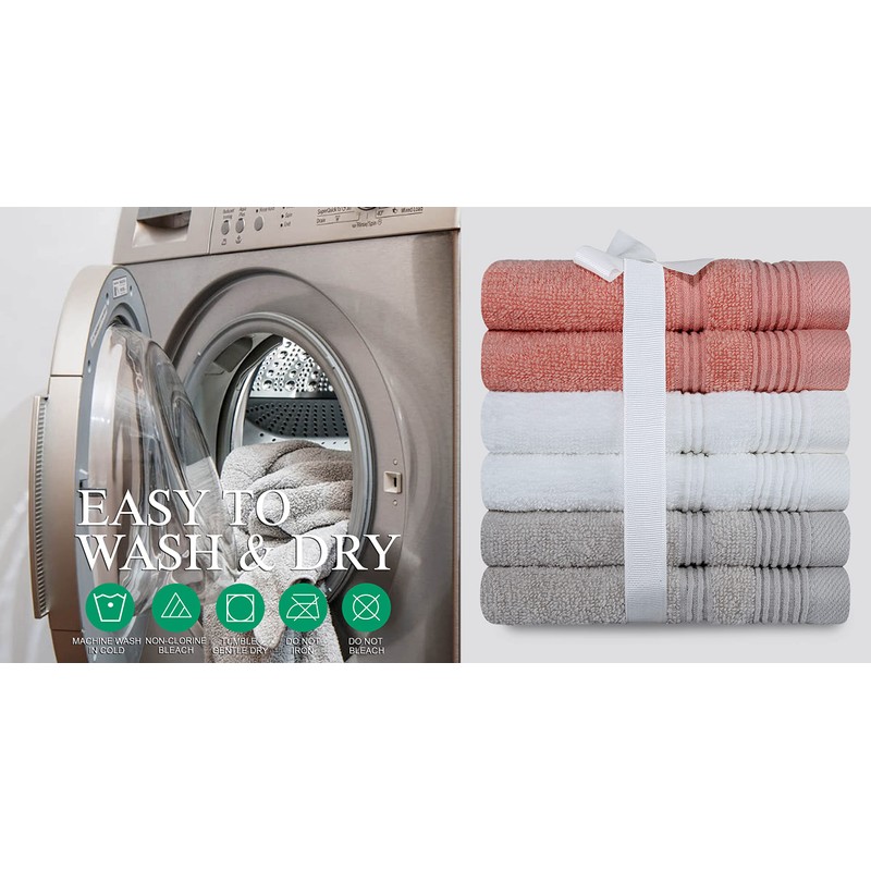 QCS Towels - Face Cloths - 33 x 33 cm