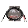 SWAMP Stereo 1/4" to Dual Mono 1/4" Cable - TRS