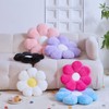 Xuyier Flower Pillow, Decorative Flower Throw Pillow, 14.9“ Cute Daisy