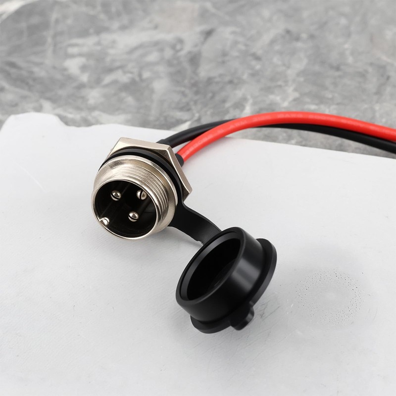 eMagTech GX-16 3-Pin Socket Plug Charging Port Cable Compatible with