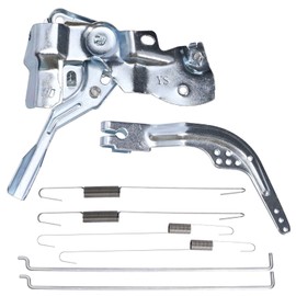 UOIENRT GX160 GX200 196cc 212cc Throttle Control Assembly Kit, Lever Arm and Plate Base, Governor Link Rod, Return Springs, Carburetor Spring Linkage for Honda Clones Predator 212 Ct200u etc.
