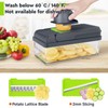 MealHelper MealHelper 12-in-1 Vegetable Chopper, 7 Blade Veggie Chopper, Practical