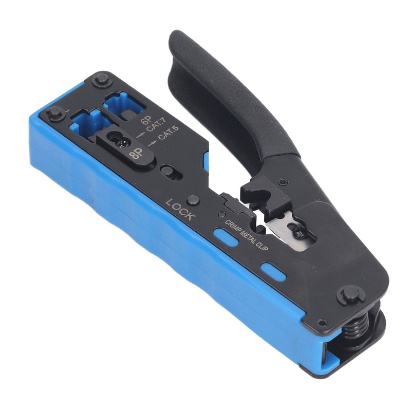 RJ45 Crimp Tool Kit Pass Through All in One Ethernet