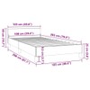TREATLIFE HOME Twin XL Size Modern Bed Frame with Headboard,