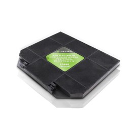 DEKAROX Activated Carbon Filter 266 x 21 x 235 mm for AEG Electrolux 902980048/0 MCFE04 902979363/6 E3CFF72 EFF72 Bosch Siemens Neff 00668491 LZ54951 Effective Odour Neutralisation for Cooker Hoods