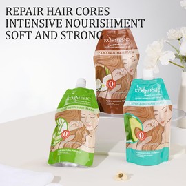 DR.EMMET Hair Mask, Avocado Moisturizing Hair Mask for Women, Deep Conditioning Gloss Hair Treatment for Repair Dry Damaged Hair, Hydrating Hair Mask for Frizzy Control