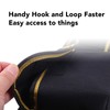 Side Tool Belt Pouch Canvas Multifunctional Waterproof 30kg Load Capacity
