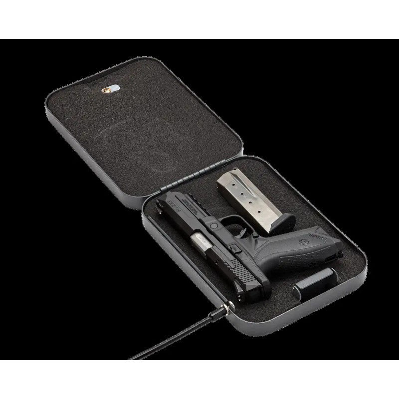 SnapSafe Portable Lock Box XL With Security Cable, 10" x