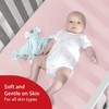 Crib Sheets for Girls 4 Pack, Fitted Crib Sheets for