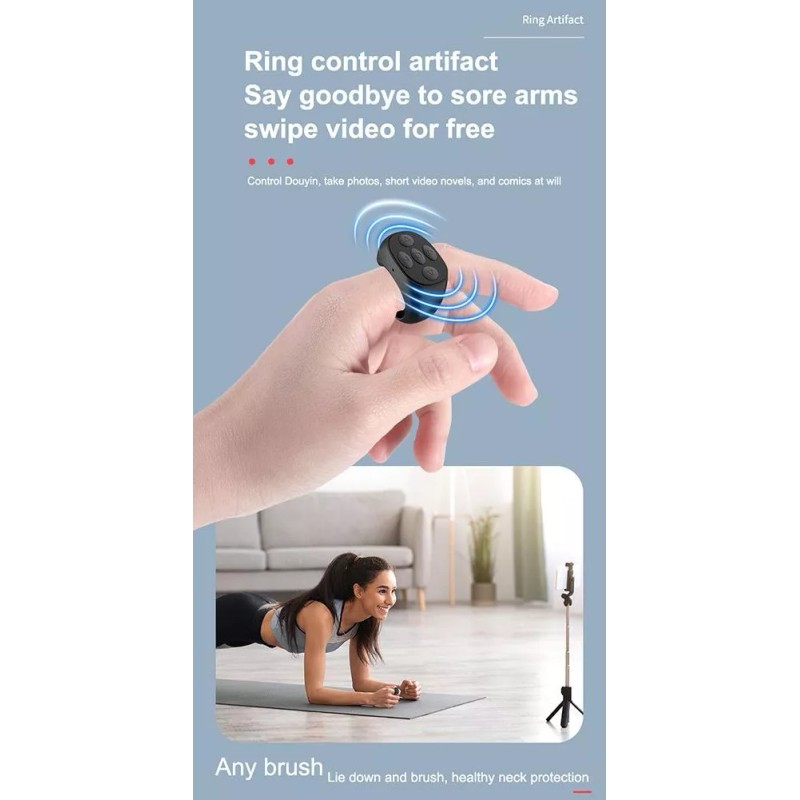 JOINTURE Control Jx05 Para Tiktok Apps Mando A Distancia Multifunción