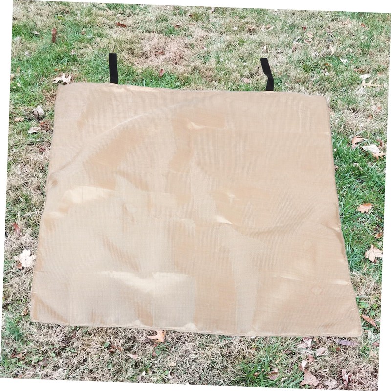 WHAMVOX Fireproof BBQ Mat High Temperature Resistant Grill Blanket Portable