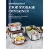 Lunch Box, Stainless Steel Food Storage Containers Leak Proof& Airtight