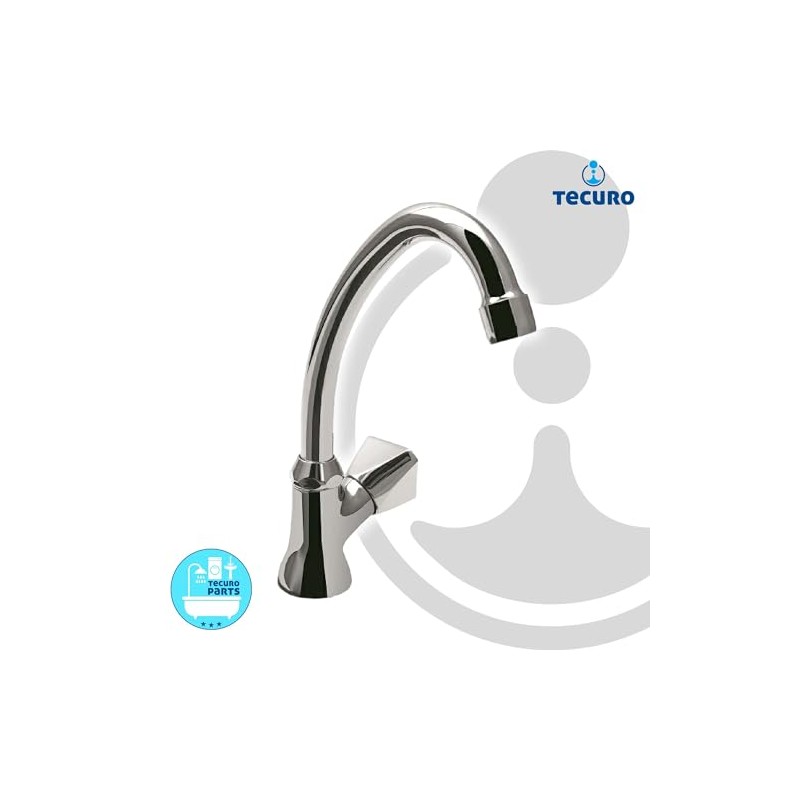 tecuro Stand Swivel Valve - Outlet Valve with HU Pipe
