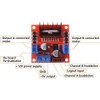 MicroTunk 5PC L298N Motor Driver Board Module Stepper H-Bridge DC