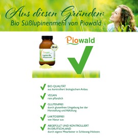 Organic Sweet Lupin Flour 250 g - Lupine Protein