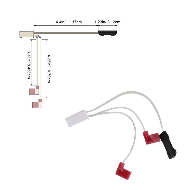 RV Refrigerator Thermistor Assembly 618548 Precise Control Replacement for Norcold