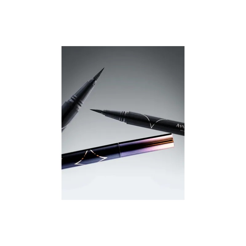 Delineador Para Ojos Ayvanna Rêver Líquido Mate Natural Negro Liso