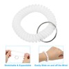 PATIKIL Spiral Wrist Coil Keychain, 10 Pack Plastic Stretchable Wristband