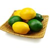 Artificial Lemon Simulation Lifelike Cituses Yellow Lemon & Green Lime