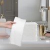 Molain 100Pcs Disposable Bath Hair Towels, 100% Cotton Absorbent Large