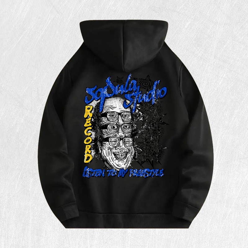 Hip - Hop Graphic Hoodie 100% Cotton US Warehouse 6