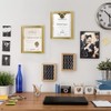 Memory Island 8.5x11 Diploma Document frames,Real Glass Fronts, 4 Pack