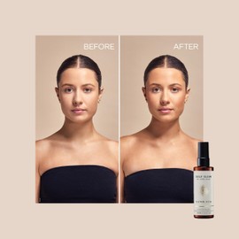 James Read - Sunblush Hydrating Tan Mist with Rosewater Travel Size | Gradual Tanner to Hydrate, Plump, Tone | Lightweight, Buildable | Non-Allergen Fragrance, Drying Alcohol-Free (28mL | 0.9 fl oz)