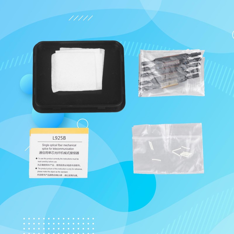 Xunsomten - 5pcs L925B Fiber Optical Cold Fast Splicer Connector