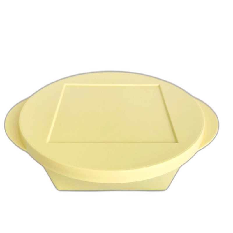Tupperware Mediterrano Schüssel 600 ml hellgelb gelb Servierschüssel Servierschale Salatschüssel