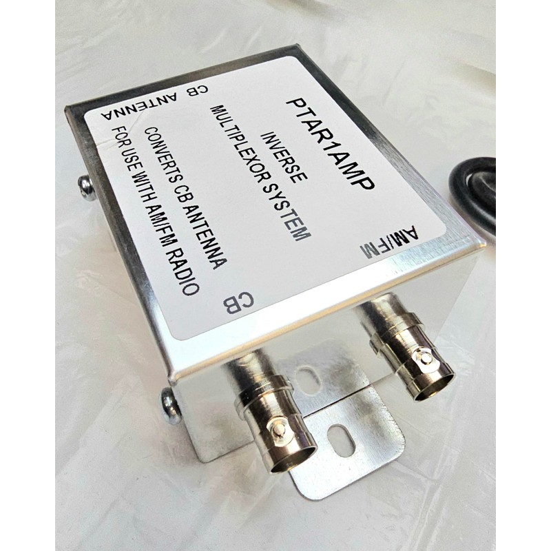 Pro Trucker CB Antenna to AM/FM Radio Splitter Multiplexor System