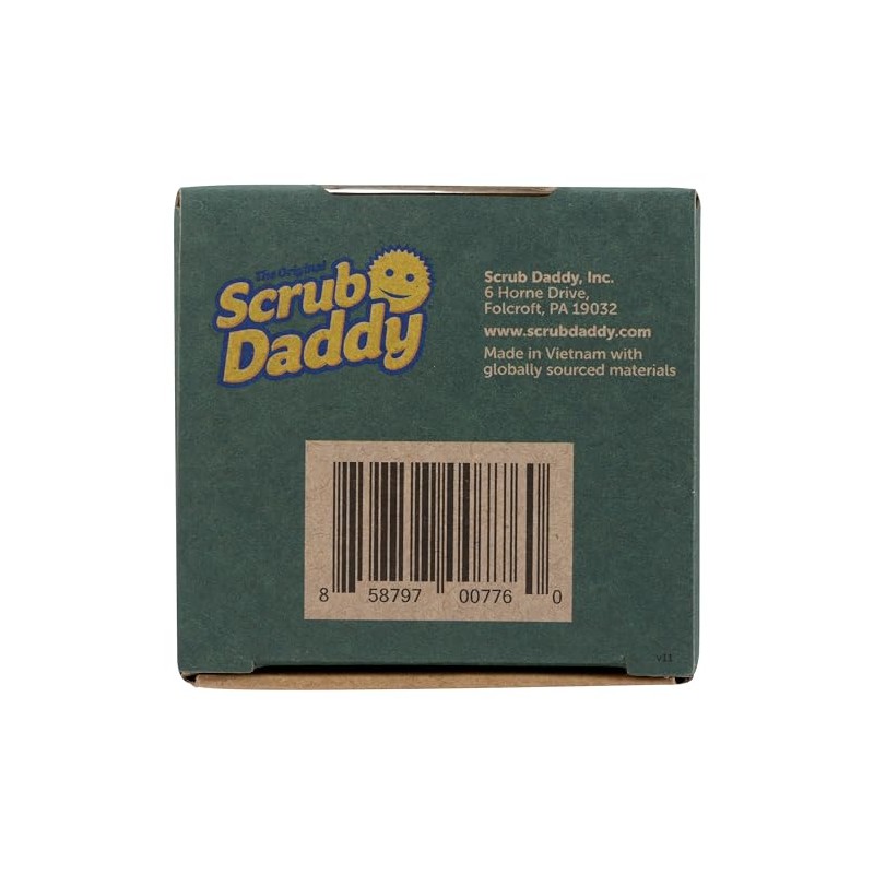 Scrub Daddy Esponja sin Tinte Daddy 3 Unidades, 3 CT