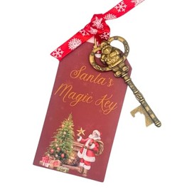 Second Ave Santa Magic Key Father Christmas Xmas Eve Stocking Filler Novelty Idea Gift