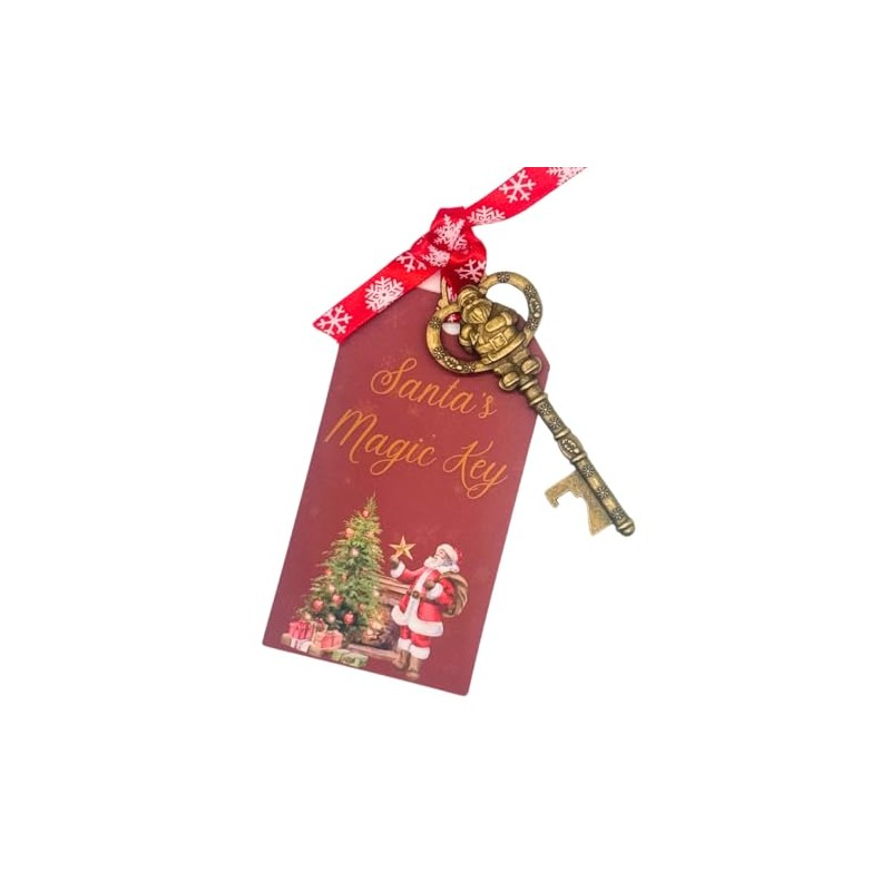 Second Ave Santa Magic Key Father Christmas Xmas Eve Stocking