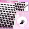 FADLASH Lash Clusters Natural Eyelash Clusters 8-16mm DIY D Curl