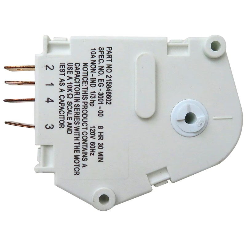 215267800, 215846605, 215846606, 240371001, 241621501 Refrigerator Defrost Timer Replacement for