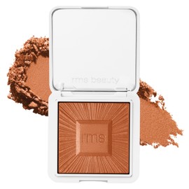 RMS Beauty ReDimension Hydra Bronzer - Gel to Powder Bronzer, Talc Free Cream Bronzer Powder, Refillable Cream Contour Powder Bronzer Face Makeup