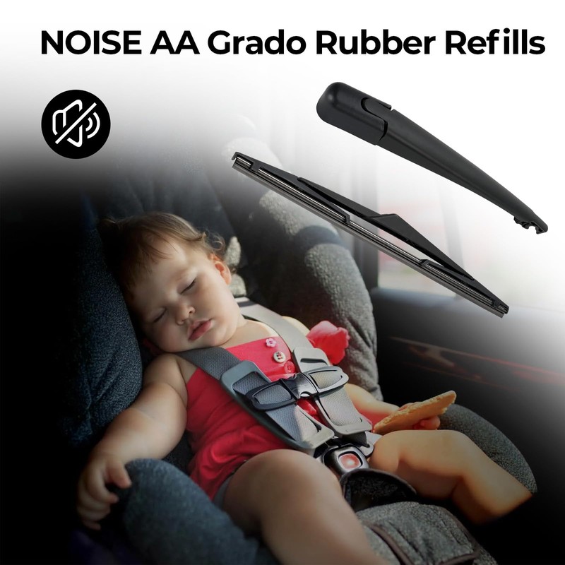 Windscreen Wiper Set, Compatible with Kia Ceed 06-11 Rear Windscreen