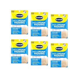 Dr. Scholl's Molefoam Padding, 2 each - Pack of 6 - Packaging May Vary