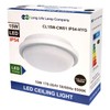 15w LED Bulkhead Round Ceiling Light Flush Mounted 6500k Cool