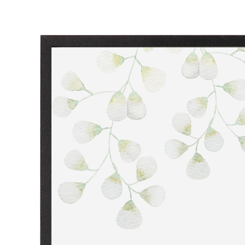 Podronale 24x48 Poster frame, Plexiglass, Black Snap Frames, Coating Aluminum