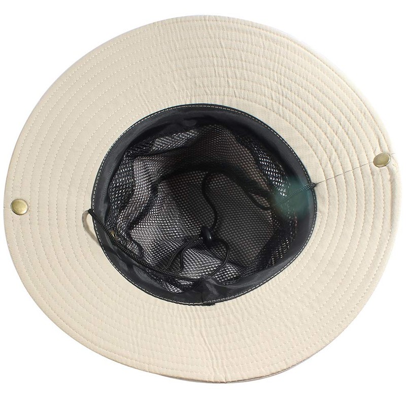 Beekeepers Hat w/Removable Mosquito Head Net for Outdoors UV Protective