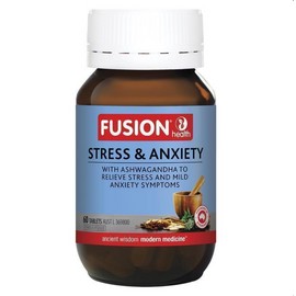 Fusion Health Stress & Anxiety 60 Tablets