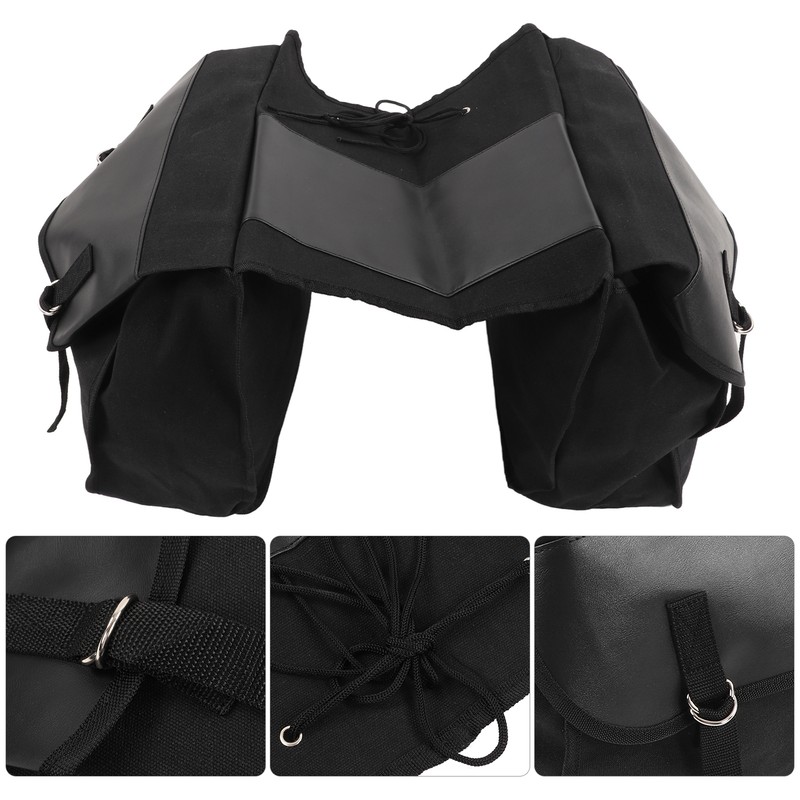 Portable Bicycle Rear Seat Trunk Bag Large Capacity Mountain Bike
