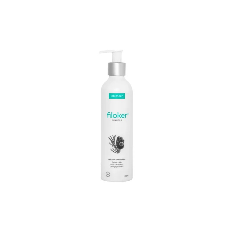 Inbiotech Filoker Shampoo 250ml Anticaída Protege Fortalece