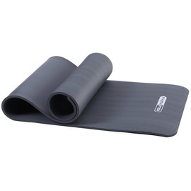 HolaHatha 72 x 24" High Density Thick Non Slip Home Workout Yoga Mat - Size: 1/4 inch Blue