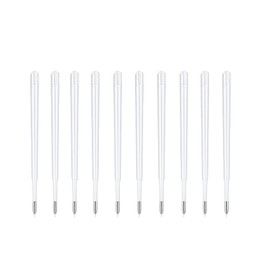 10 Pcs Pin Pen Refills, Precision Needle Refill 3.9 inch for Craft Weeding Pen Air Release Pen Tool pinpen Replacement Accessories(10 Pcs Refills)