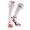 Compressport V2.1 Socks blanco white Size:FR : XL (Taille Fabricant
